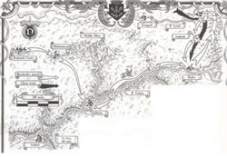 The History of Bernhardt the Brave - and his part in The Battle of Kislev book page map