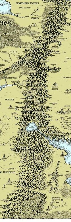 Worlds Edge Mountains Map