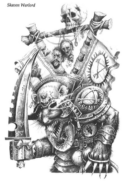 Skaven pirate warlord