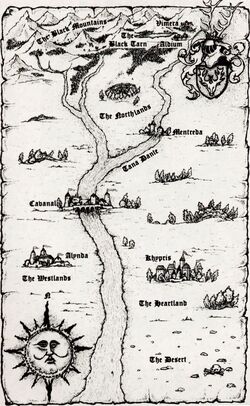 Map of the Khyprian empire