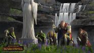 Bretonnian Knights in prayer