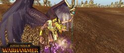 Sarthorael Lord of Change Chaos Total War Warhammer in-game Illustration