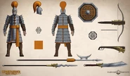 A Cathayan Jade Warrior