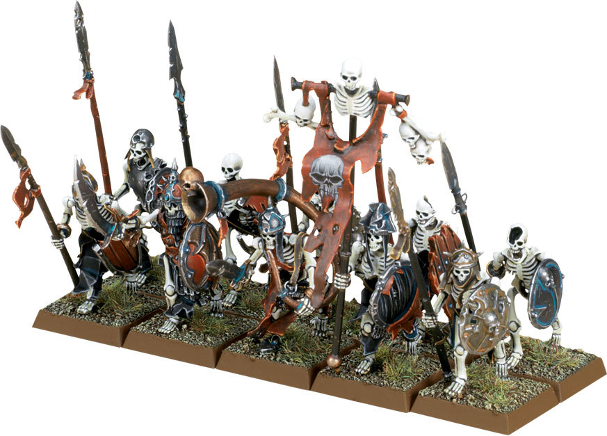 Skeleton Warriors 5 Painted Miniatures Undead Tomb Kings | eBay