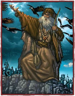 A magister of , the , a master of the  as a , communicates with the birds of the sky.