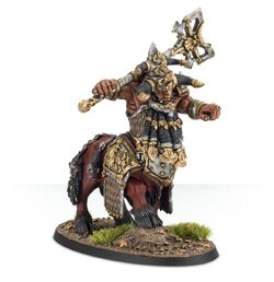 Bull Centaur Taur/'ruk Chaos Dwarves unpainted tabletop gaming miniatures minis Infernal Dwarf army Warhammer WFB Lost Kindoms
