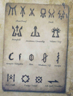 Warhammer Dwarf Runes