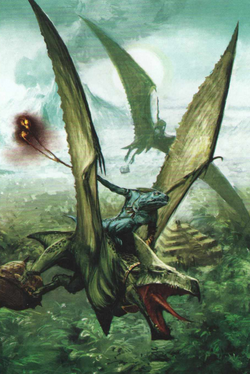 Warhammer Lizardmen Terradon Rider