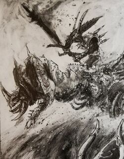 Blood Chariot 7th Edition Artwork