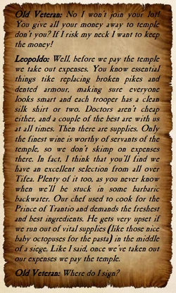 Record of a Leopard Company recruitment drive