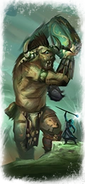 A Cygor as depicted in Total War: Warhammer.