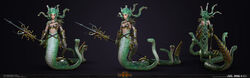 Total War Bloodwrack Medusa Render 2