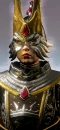 A Dragon-blooded Shugengan Lord as depicted in Total War: Warhammer III.