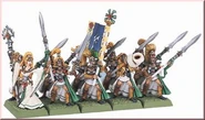 A squad of Handmaidens of the Everqueen (6th Edition)