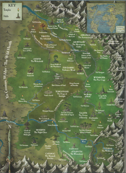Map of Athel Loren