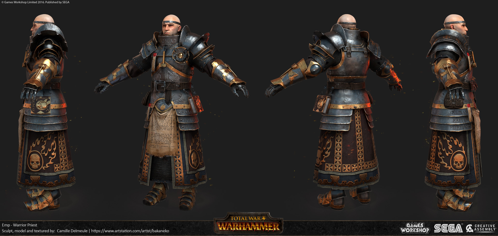 total war warhammer warrior priest