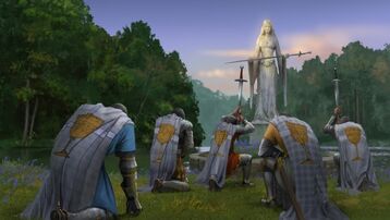 Grail Knight Warhammer Wiki Fandom Grail knight is one of 4 careers available to markus kruber. grail knight warhammer wiki fandom