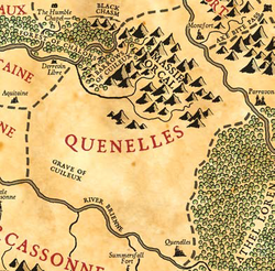 A map of Quenelles.