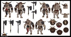 Total War Minotaur Concept Art