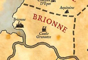 Brionne map