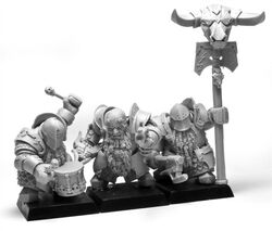 3x Minis Chaos Dwarf Infernal Dwarves Warhammer Magmhorin Elite Guard CG