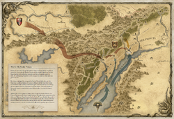 Battle of Matorea map