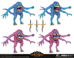 Concept art created for  displaying Pink and  of 