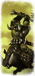 Wh main grn savage orc boar boyz big uns