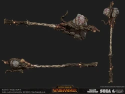 The Braystaff of Morghur as rendered for .