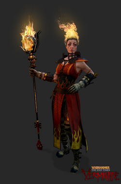 Featured image of post Warhammer Vermintide Sienna Sienna fuegonasus is a fiery tempered bright wizard who roams the land in a constant search for opportunities to indulge herself in the ecstasy of