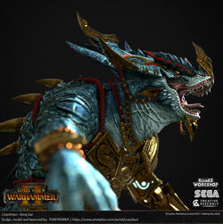 Kroq Gar Warhammer Wiki Fandom He can unlock grymloq, his unique carnosaur mount in the campaign. kroq gar warhammer wiki fandom