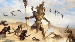 Total War Hierotitan Eye Beams