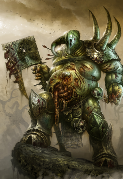 Warhammer Champion of Nurgle