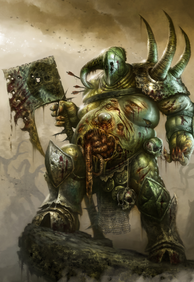 Gør det godt ornament . Champion of Nurgle | Warhammer Wiki | Fandom