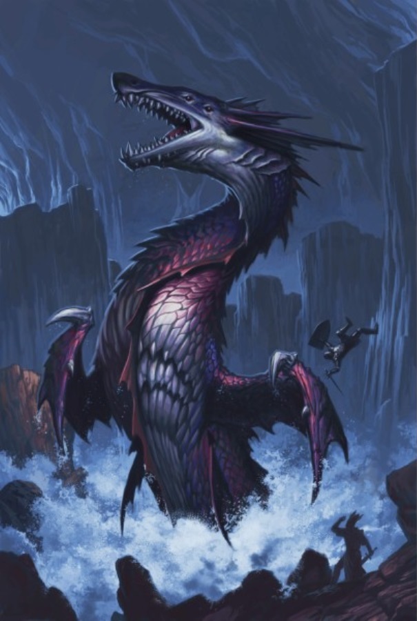 fantasy sea dragons