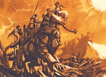 Warhammer Tomb Kings Khemrian Warsphinx