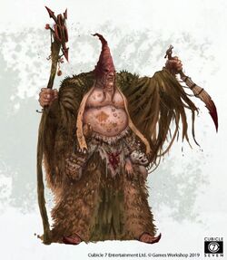 Cultista de nurgle cuarta edición de rol