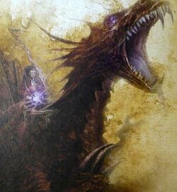 Elspeth von Draken on Carmine Dragon