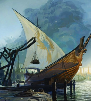 Warhammer High Elves Ship