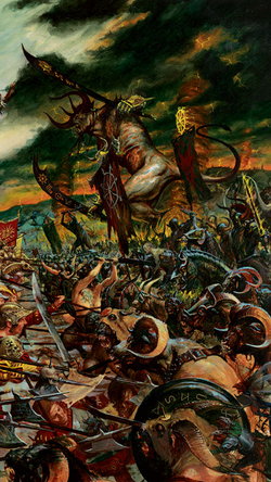 Beastmen war