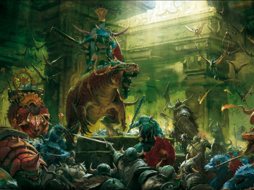 lizardmen artwork