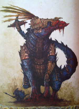 Warhammer Lizardmen Dread Saurian