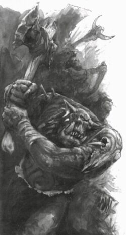 A Savage Orc Big Boss