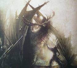 Preyton battle Chaos Monstrous Arcanum illustration