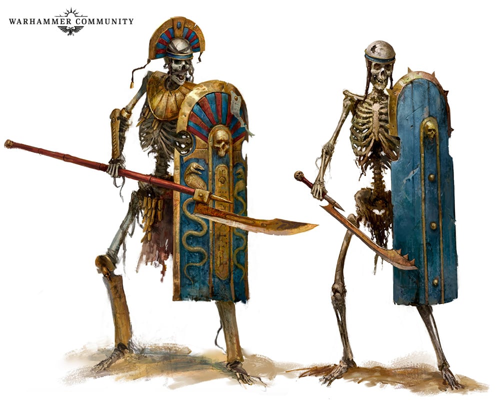 Skeleton Warriors (Tomb Kings) | Warhammer Wiki | Fandom