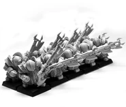 Infernal Guard Fireglaive Chaos Dwarf Forge World Miniatures.jpg (36 KB) Infernal Guards armed with fireglaives. (Forge World)