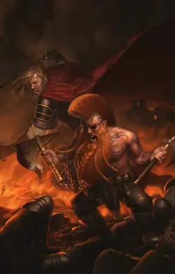 La leggendaria coppia di avventurieri composta da Gotrek Gurnisson e Felix Jaeger ha combattuto in lungo e in largo nel Mondo Conosciuto, mentre Gotrek cerca una morte degna che continua a sfuggirgli.