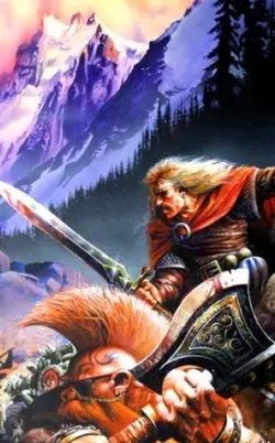 Gotrek e Felix, nel loro viaggio attraverso i Principati di Confine.