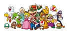 Mario characters group artwork.png (641 KB) Club Nintendo