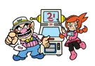 WarioPenny(WWDIY)0.png (307 KB) WarioWare D.I.Y. (with Penny)